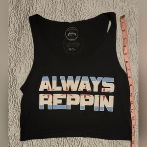 💜4/$20💜Reppin Athletics Cropped Tank